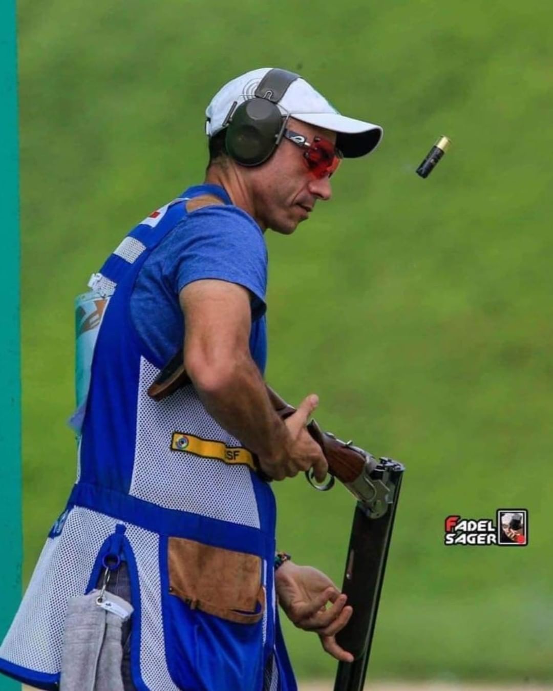 Jorge Antonio Salhe, Palestinian shooter at Paris Olympics
