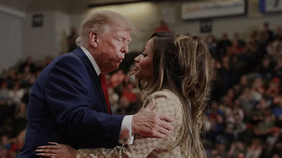 Nicki Minaj joins Trump rally