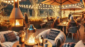 outdoor heated spots