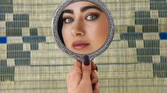 Dana Saleh, a Palestinian artist