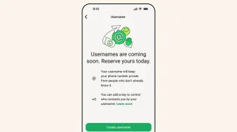 whatsapp news username