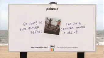 polaroid summer campaign
